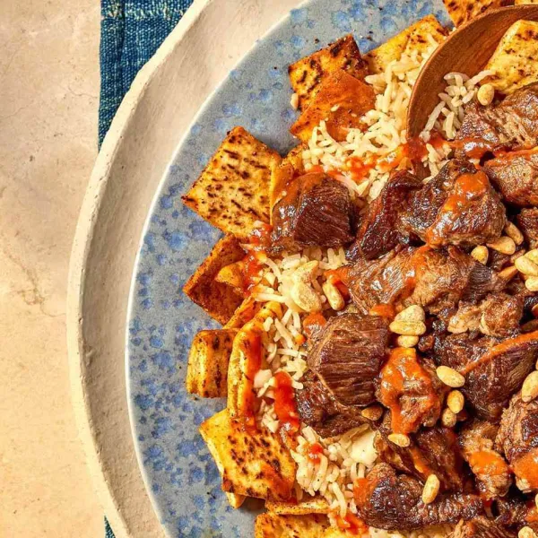 Koshari is a great favorite in Egypt.