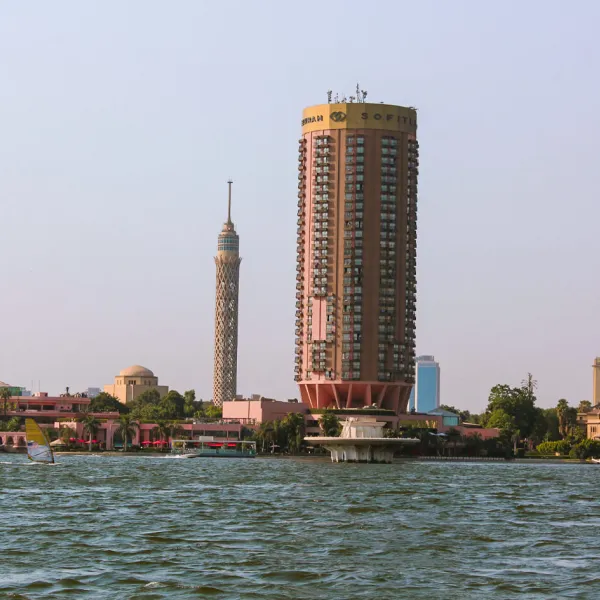 Sofitel El Gezirah is a 5-star luxury hotel with a private promenade along the Nile.