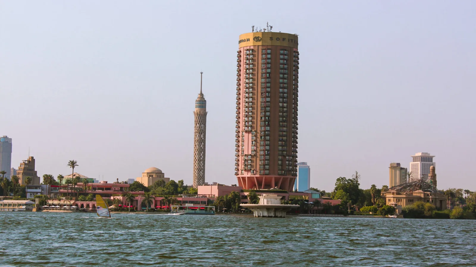 Sofitel El Gezirah is a 5-star luxury hotel with a private promenade along the Nile.