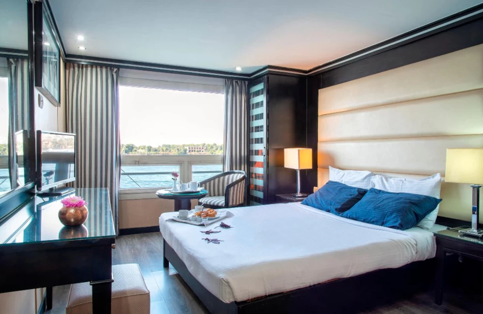 Enjoy your cruise down the Nile with the MS Nile Style.