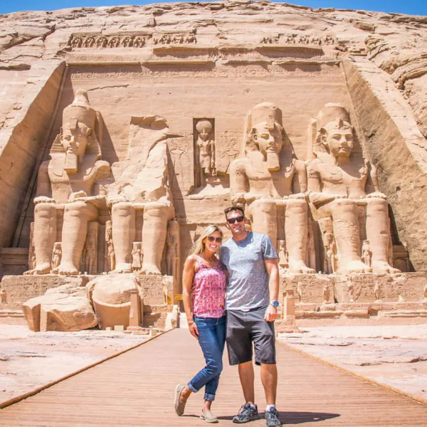 exploring egypt's historical sites: abu simble in june