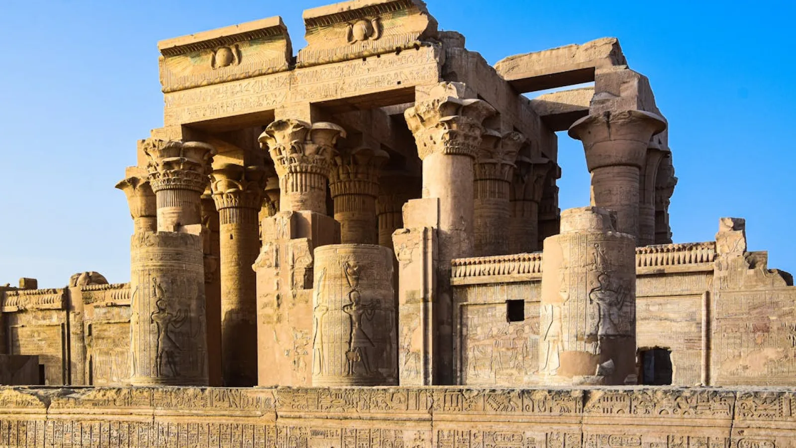The Kom Ombo Temple in Aswan