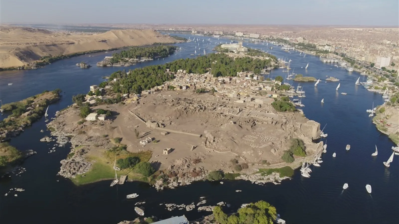 Explore the Elephantine Island during your Aswan day tour
