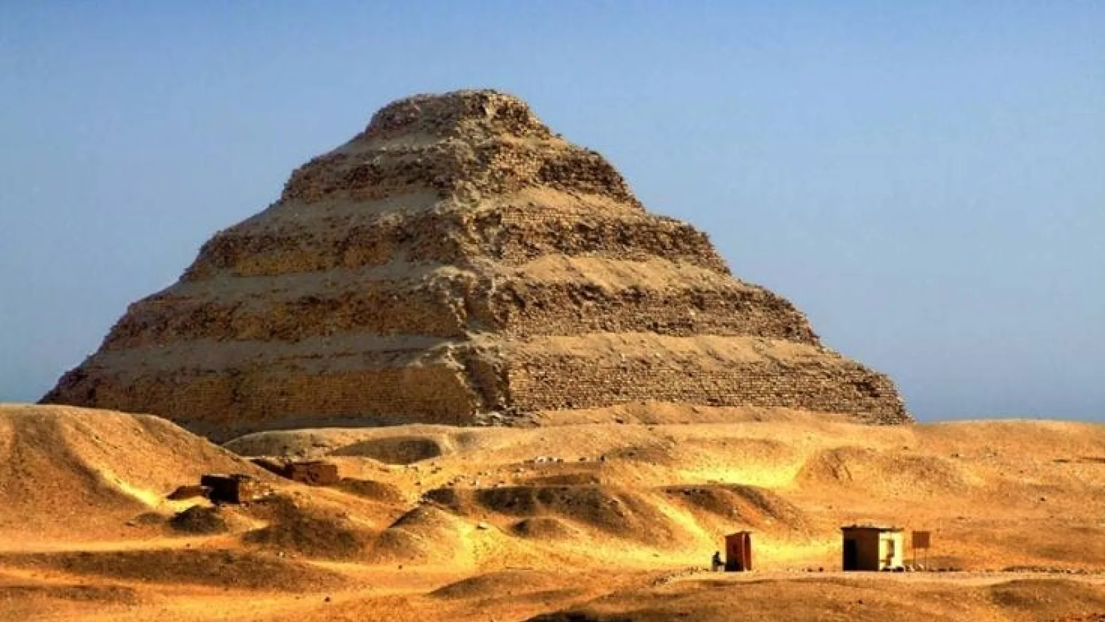 The Step Pyramid of Djoser is the oldest Egyptian pyramid