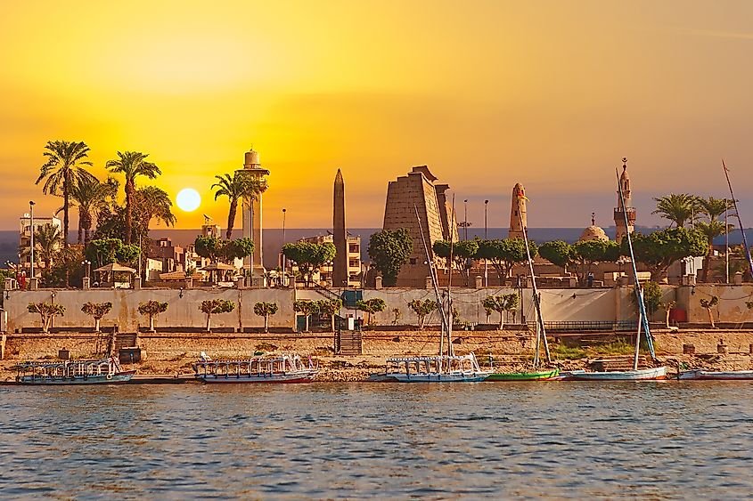 Luxor is Egypts most important city that has 3 UNESCO World Heritage sites