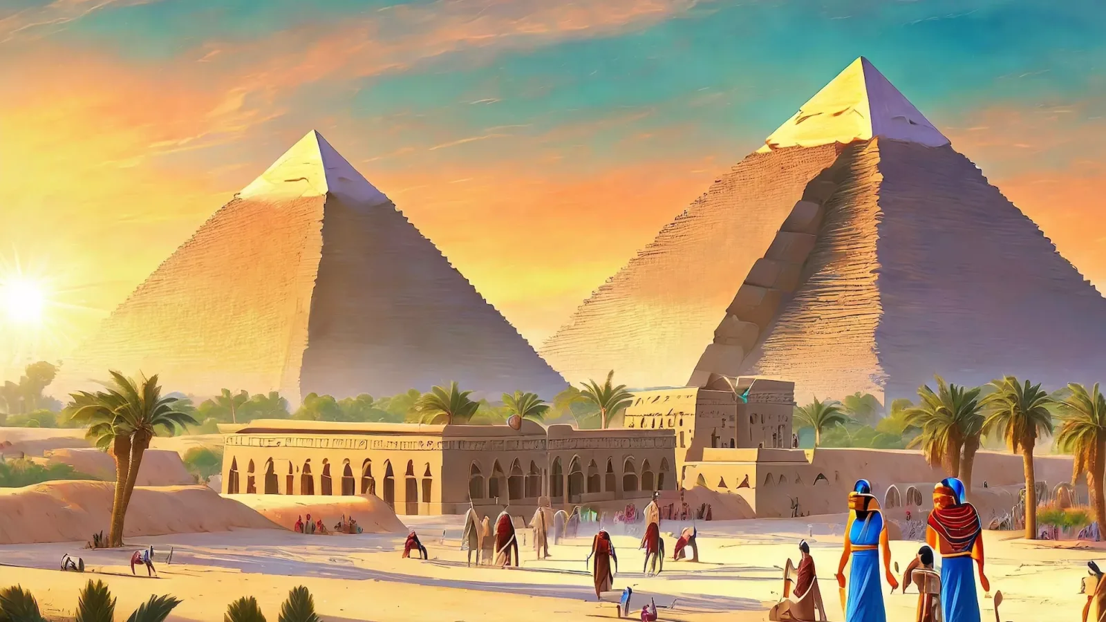 The Age of the Pyramids was a time of high achievement in ancient Egyptian history
