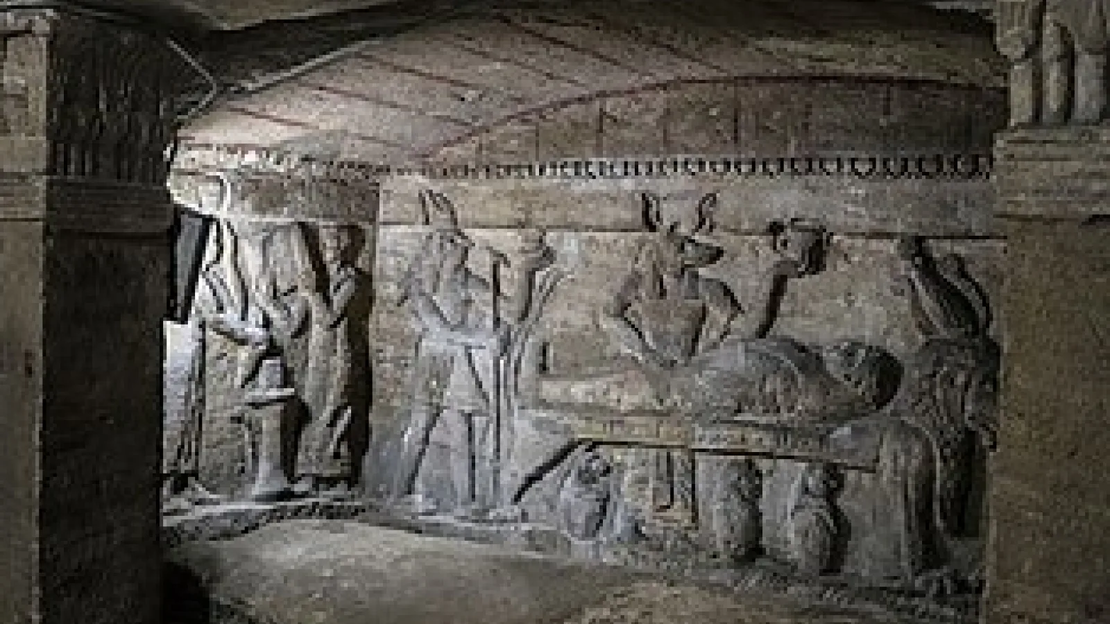 The catacombs of Kom El Shoqafa is a historical archaeological site located in Alexandria