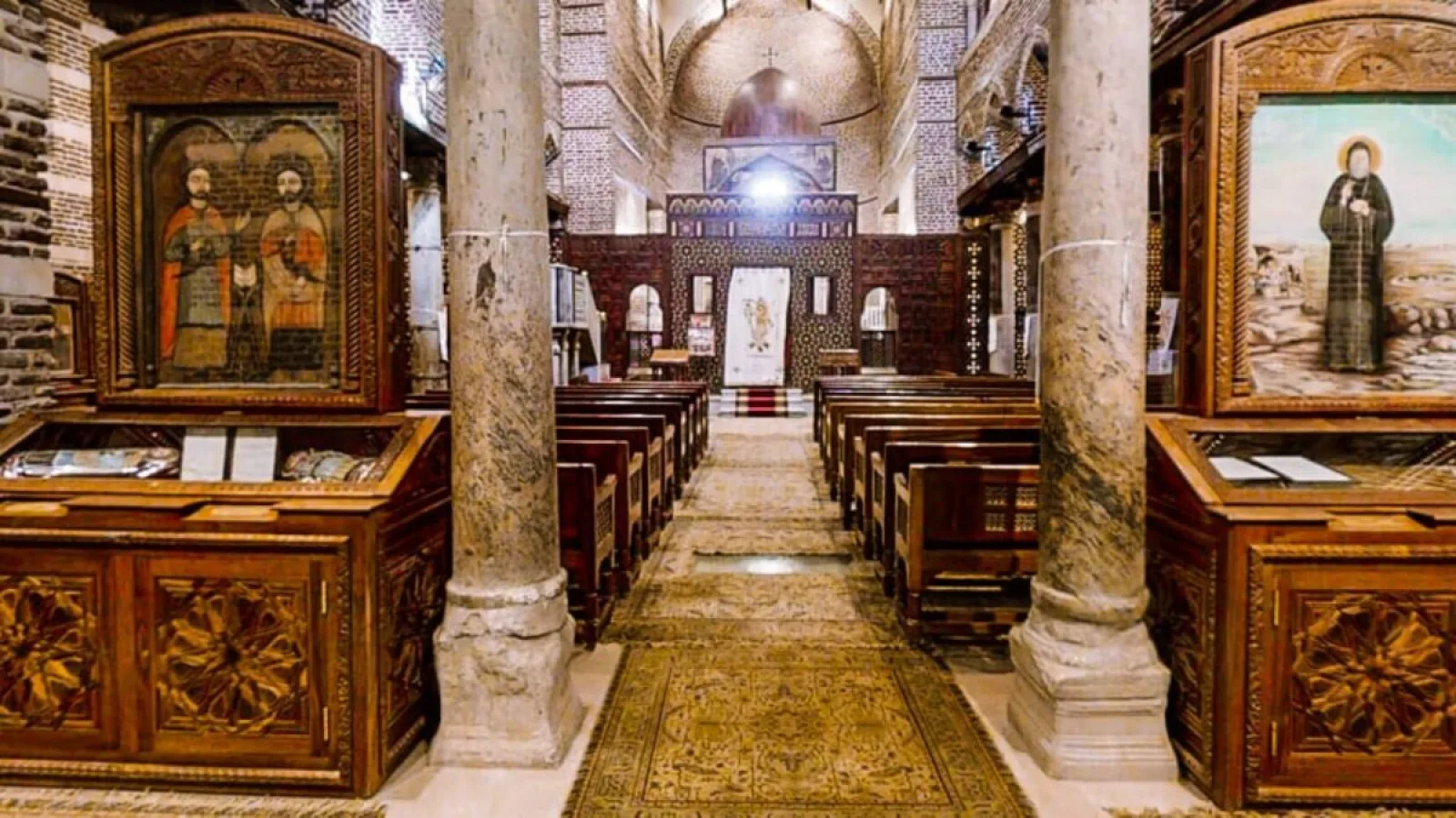 Saints Sergius and Bacchus Church is the country's most significant and oldest church.