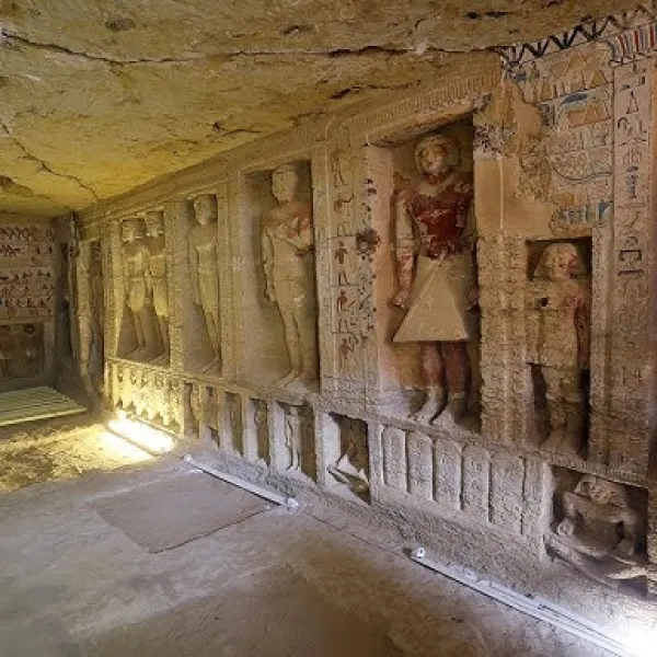 A tour inside the Giza Pyramids