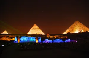Cairo day tour to Sound and Light Show at Giza Pyramids