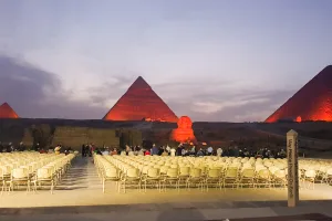 Cairo day tour to Sound and Light Show at Giza Pyramids