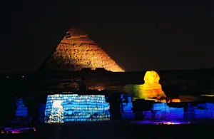 Cairo day tour to Sound and Light Show at Giza Pyramids