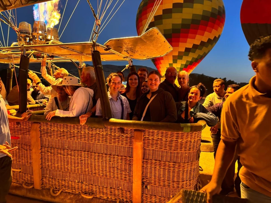 Luxor air balloon ride is an amazing way to see world's largest open air museum.