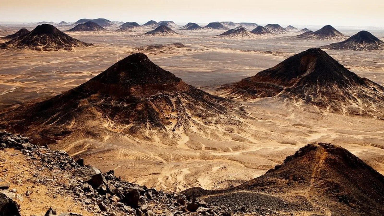 Black Desert in Egypt