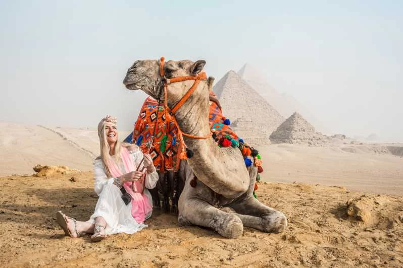 The Great Pyramid of Giza [a] is the largest Egyptian pyramid.