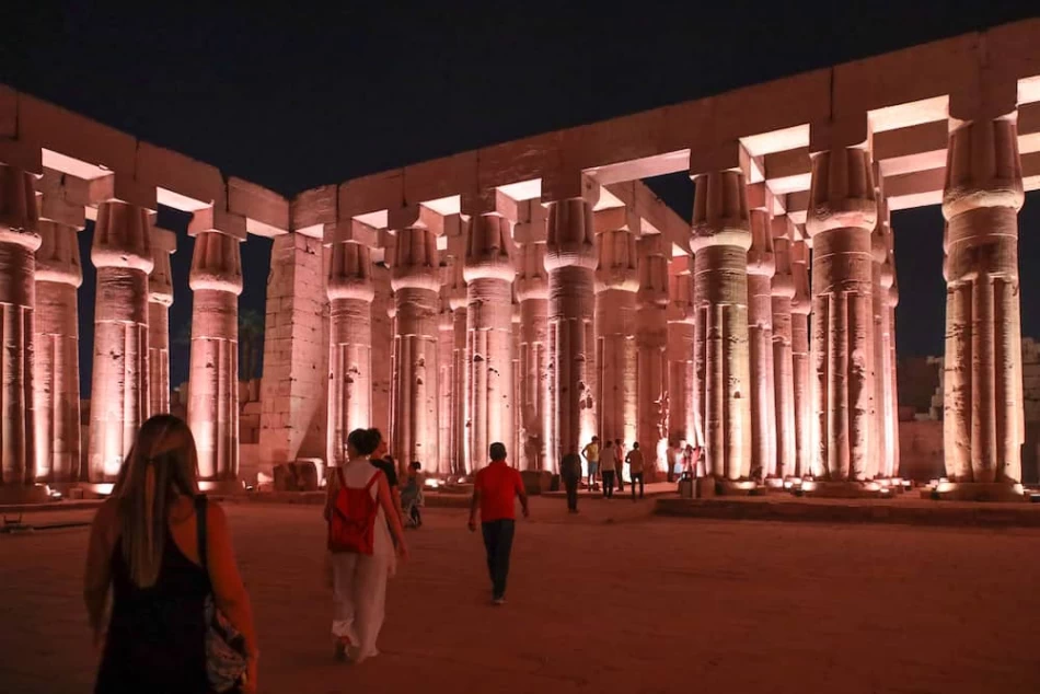 Exploring the majestic Luxor Temple
