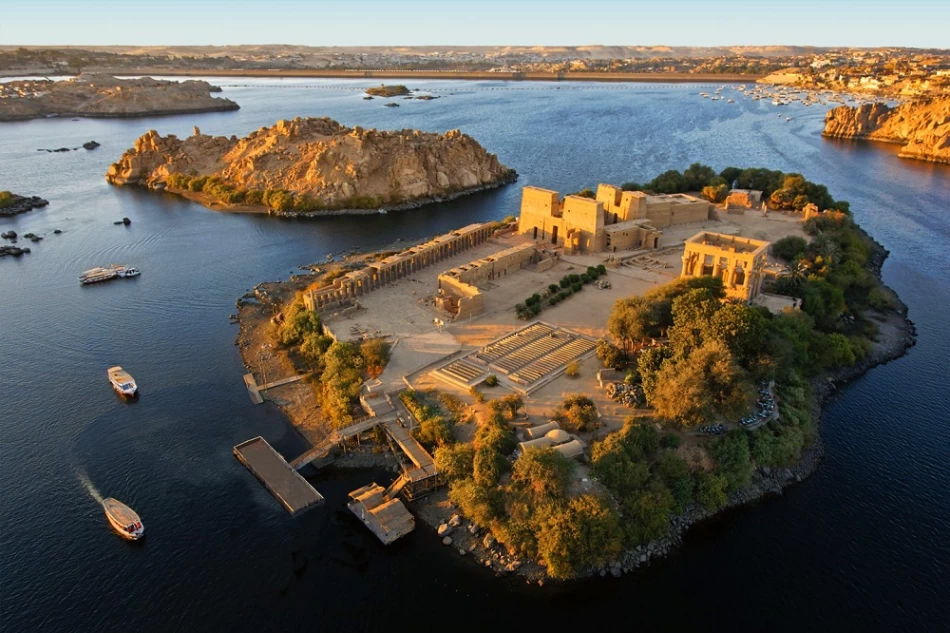 Visiting Philae Temple with our Egypt Christmas package