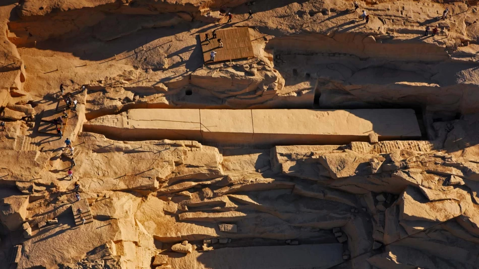 Discover Ancient Engineering at the Unfinished Obelisk This Egypt Christmas Tour