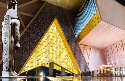 Cairo day tour to Giza Pyramids & Grand Egyptian Museum