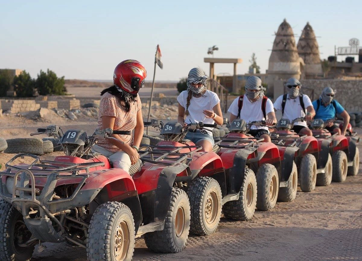 Sunset Desert Safari Trip by Quad Bike