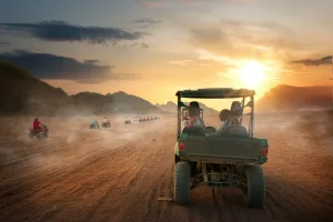 Sunset Desert Safari Trip by Quad Bike