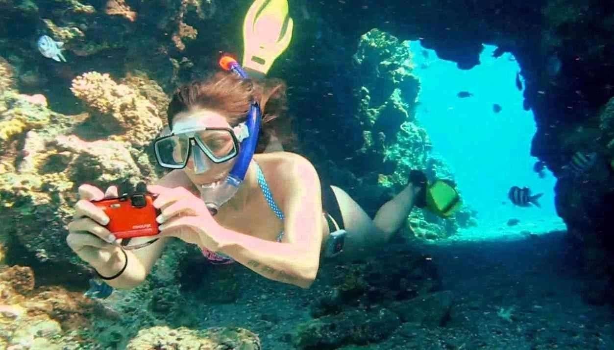 Snorkeling at Mahmya Island from Hurghada