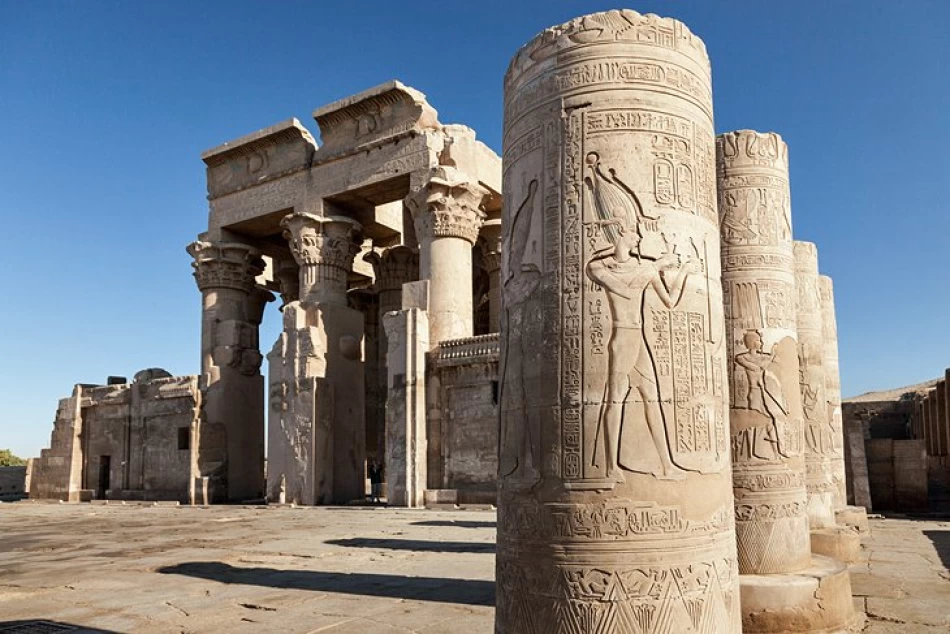 Kom Ombo Temple Sobek and Horus