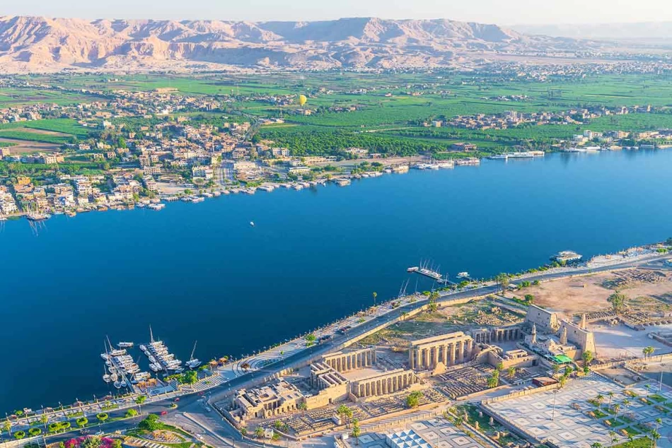 Nile cruise in Luxor as part of Hurghada excursion