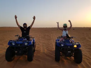 Sunset Desert Safari Trip by Quad Bike