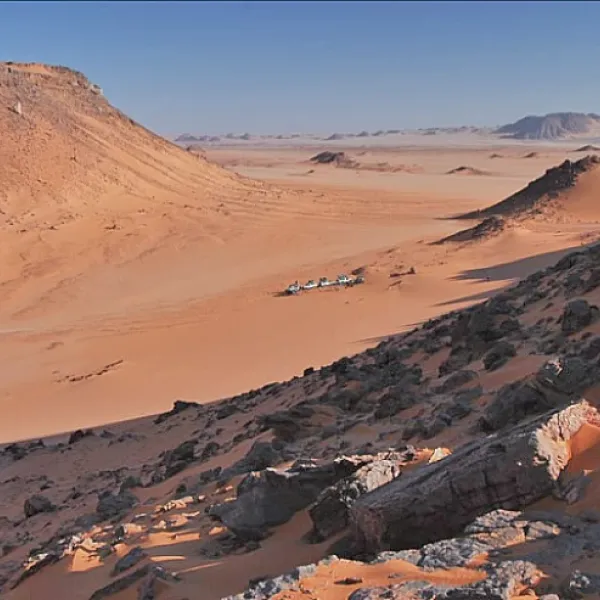 El Dakrour Mountain is one of the most admired mountains in Egypt