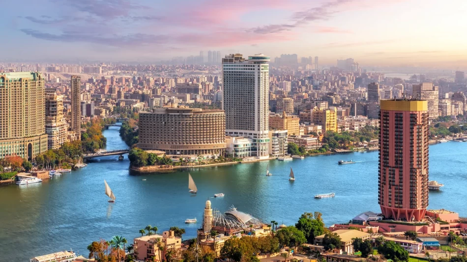 The capital and largest city of Egypt and the Cairo Governorate
