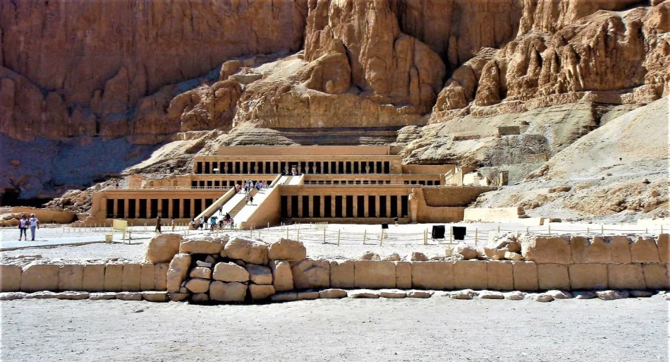 Explore the ancient Hatshepsut Temple during a Luxor day tour