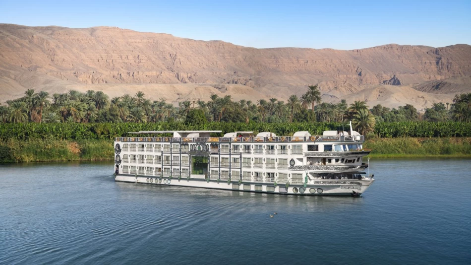 Sail along the Nile from Luxor to Aswan