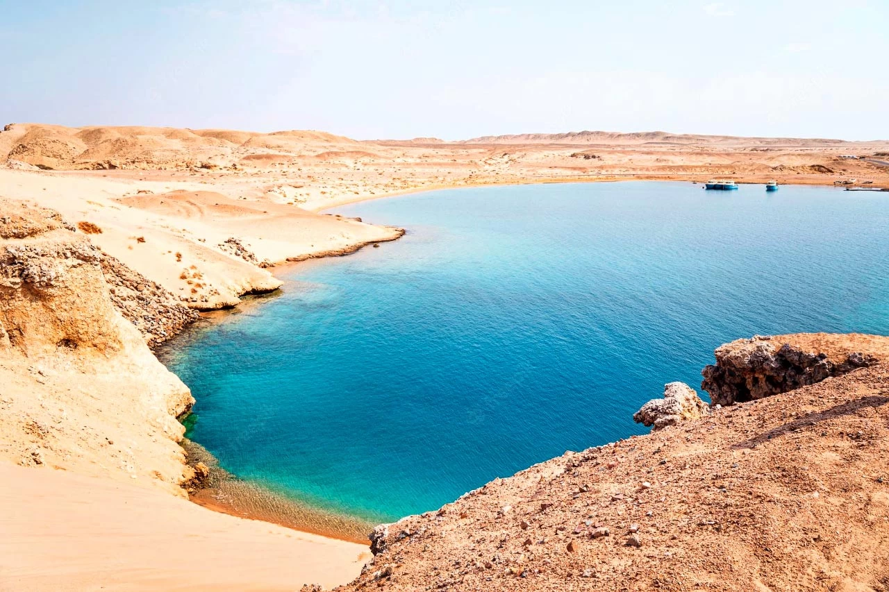 Ras Mohammed National Park, located at the southern tip of the Sinai Peninsula in Egypt