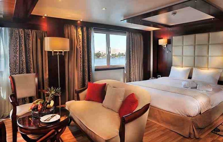 Blue Shadow Nile Cruise is a brand new 5-star luxury Nile Cruise.