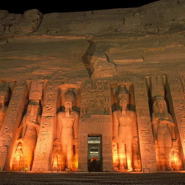 Abu Simbel is one of the most recognizable ancient sites in Egypt.