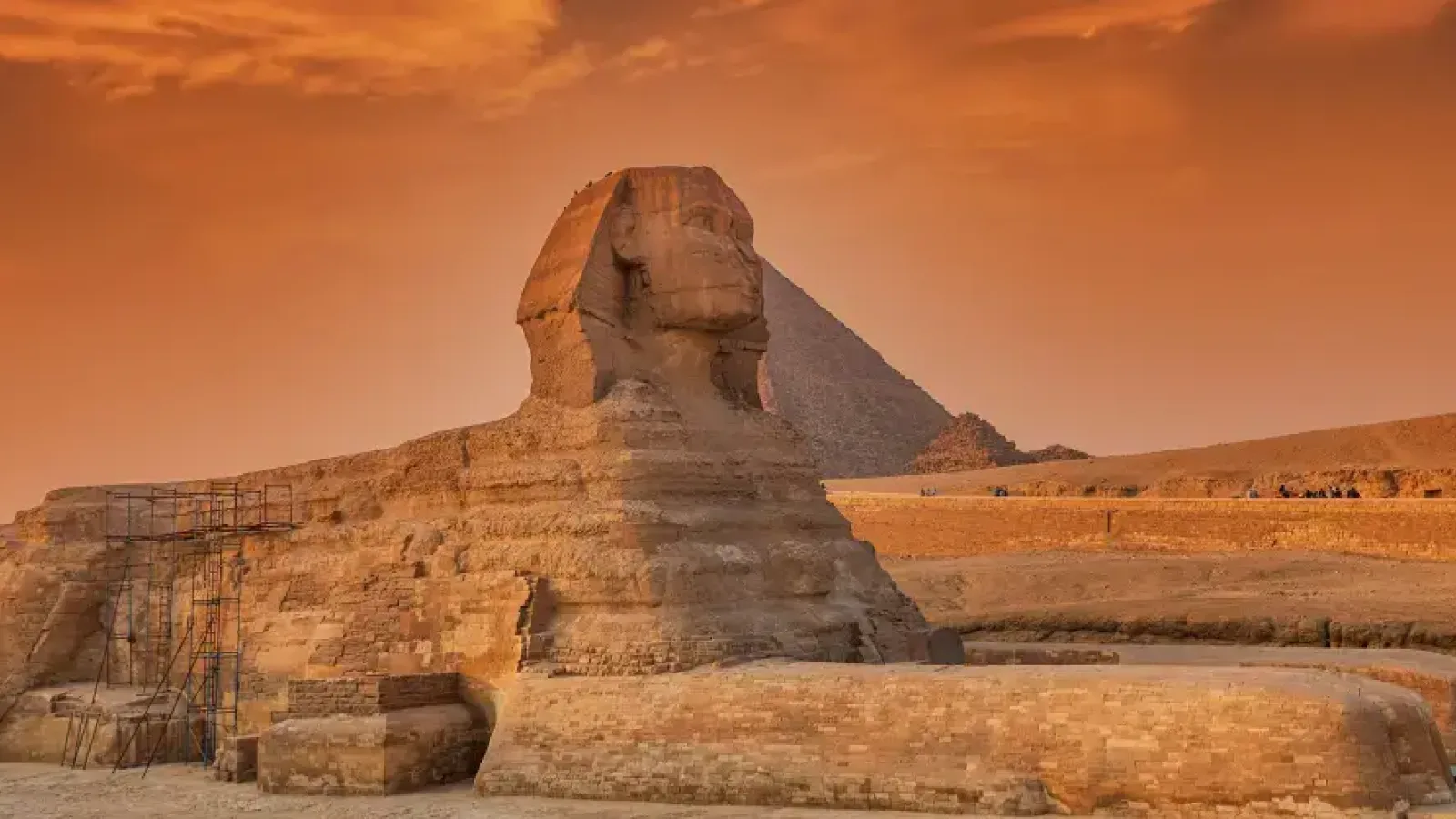 The Great Sphinx of Giza is the most famous