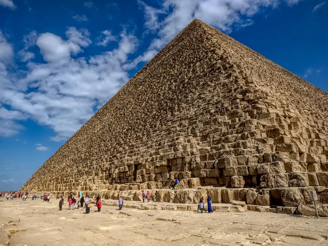 The Great Pyramid of Giza is the largest Egyptian pyramid