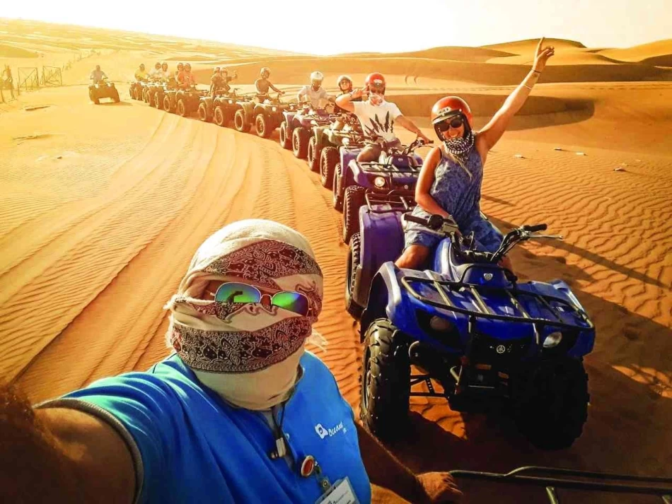 One of the top things to do in Dahab quad biking adventure