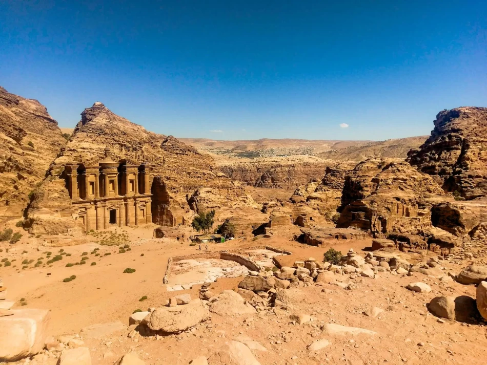 Exploring the Royal Tombs of Petra on tours from Dahab