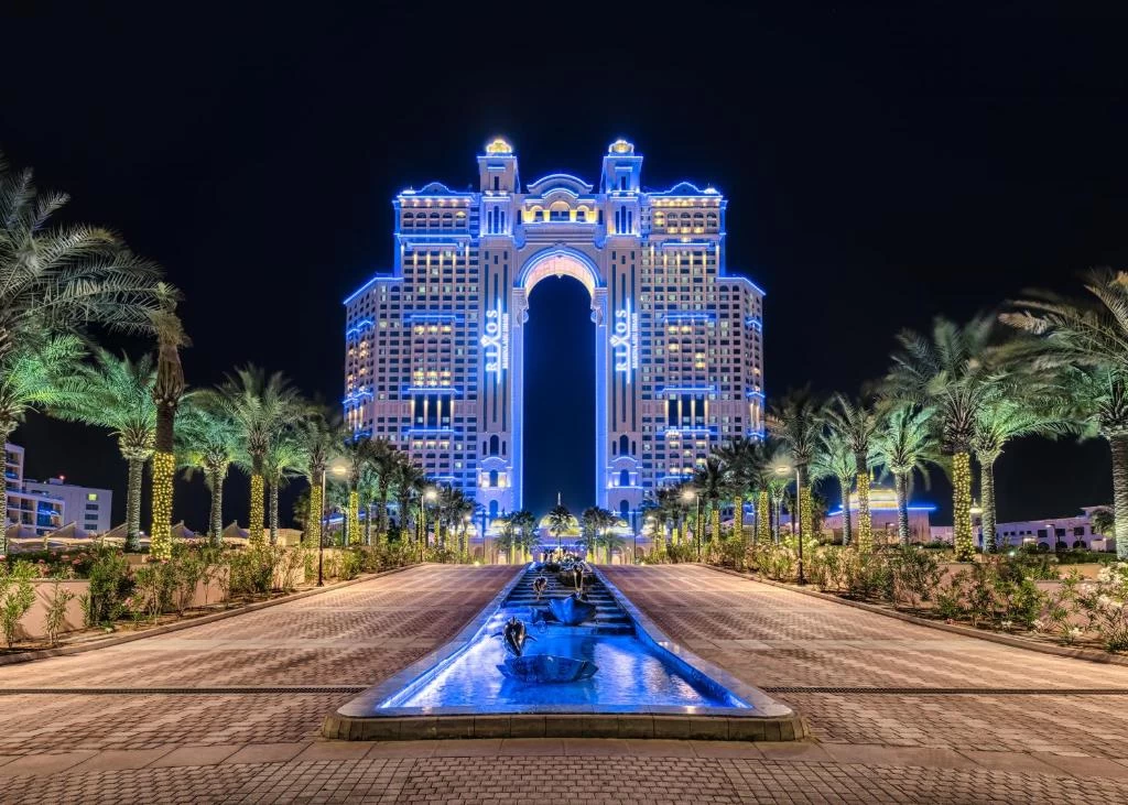 This place is right next to Abu Dhabi's yacht-packed marina.