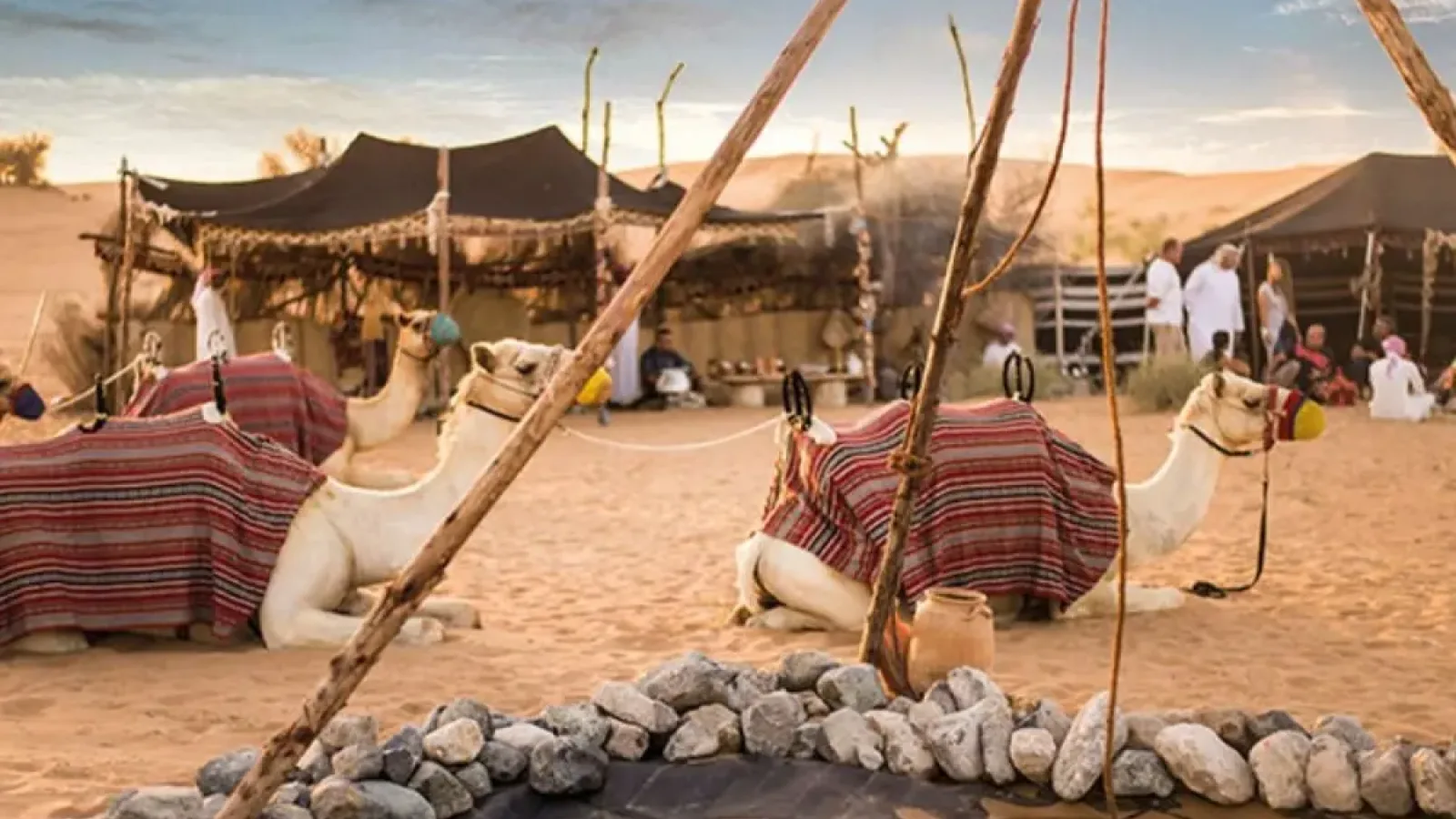 Bedouin camp in Dahab desert