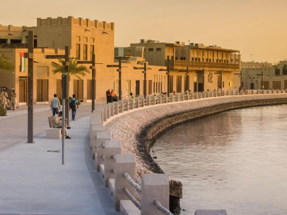 Al Shindagha Museum is in the classic Dubai Creek area