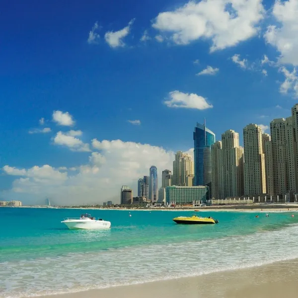 Enjoy Dubai beach tours at beautiful Jumeirah Beach Dubai