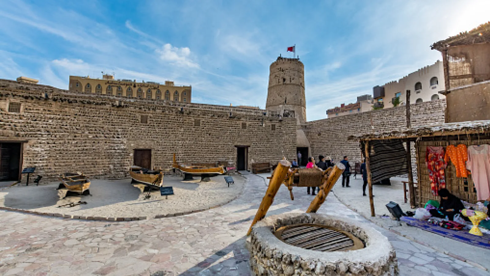 Things to see in Dubai Museum include Emirati artifacts and exhibits