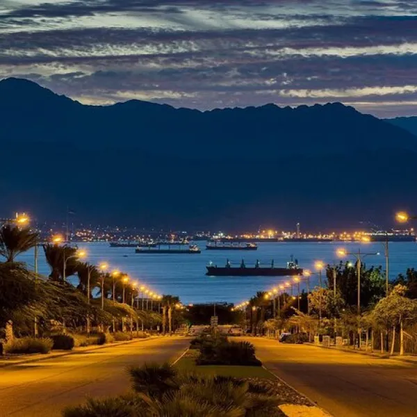 Aqaba is a Jordanian tourist city located 330 kilometres from the capital Amman.