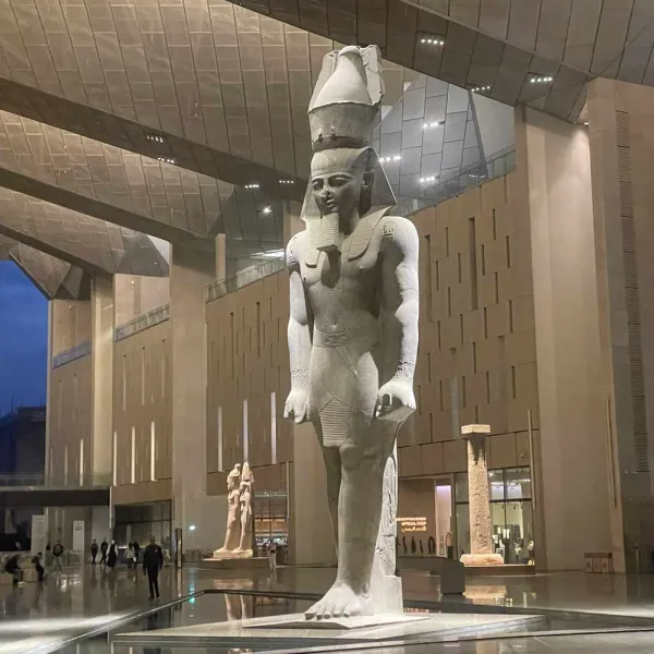 The Statue of Ramesses II is a colossal 3,200-year-old figure of Ramesses II