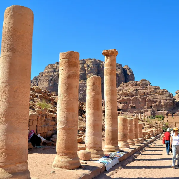 Colonnaded street