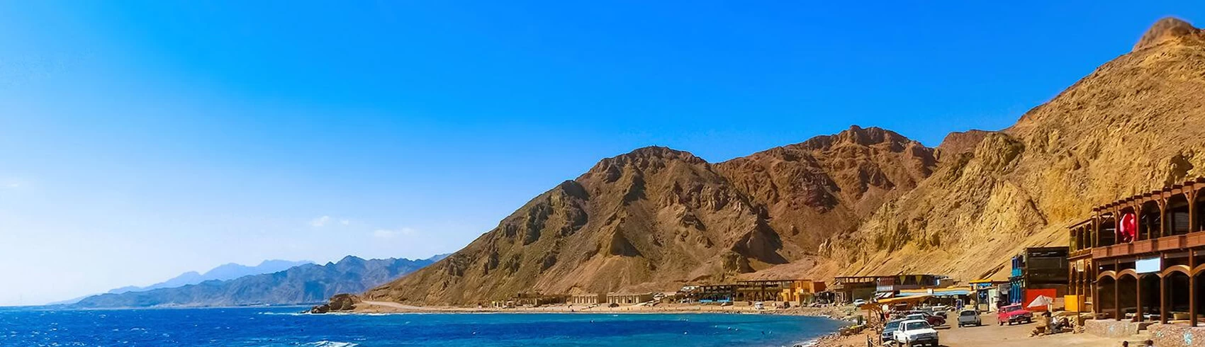 Dahab is a fairly small town with a population of about 15,000 people.