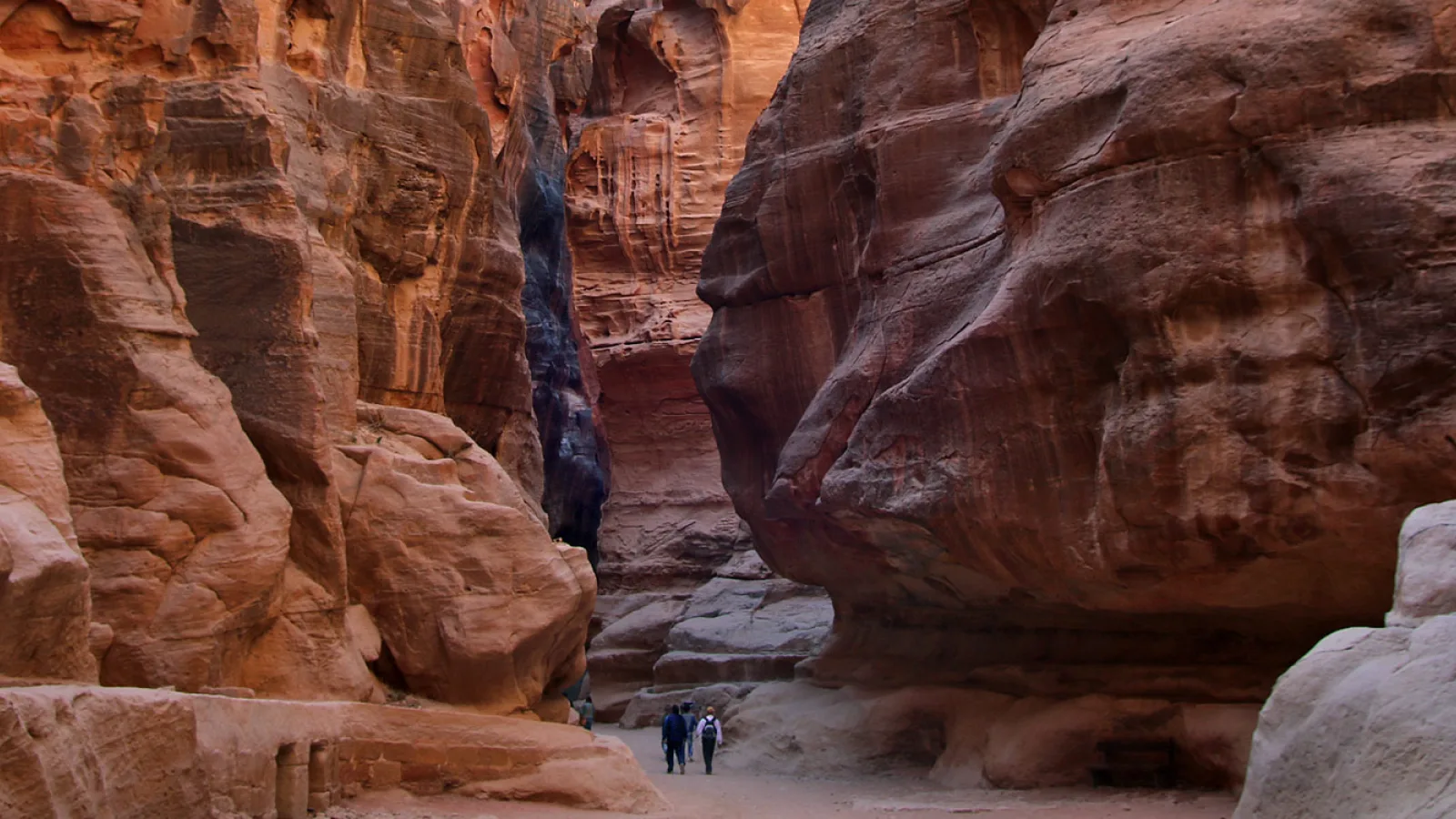 Walking through the Siq is like entering another world.